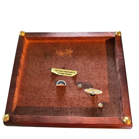 Gone With The Wind Scarlett O’Hara 1995 Jewelry Music Box *Works* - Picture 7 of 10